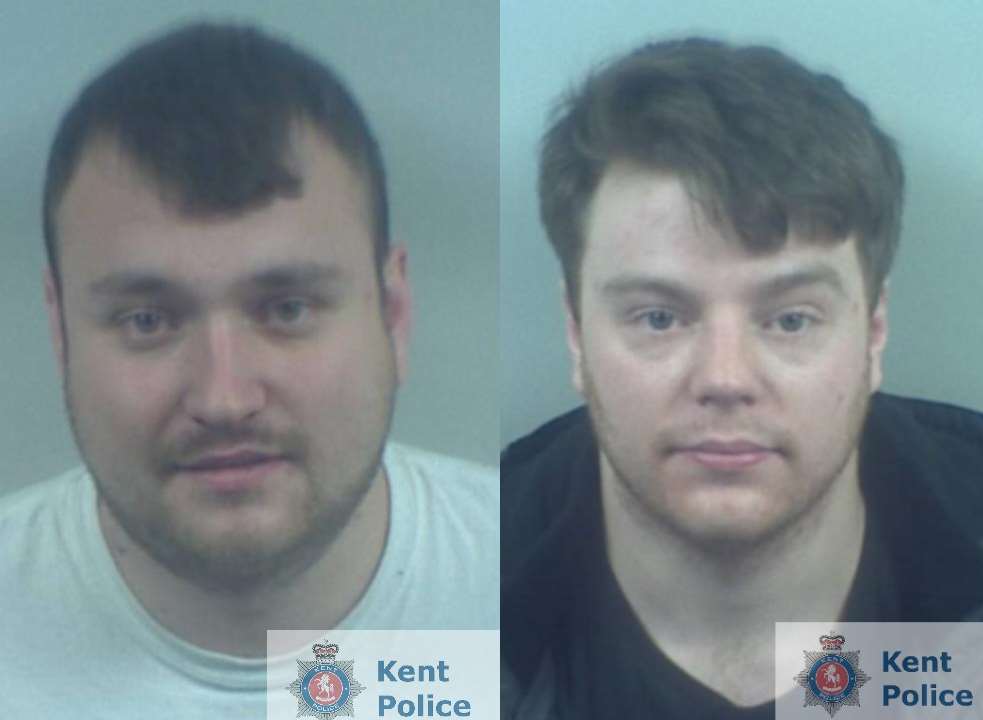 Kyle Millsom and Luke Hatcher. Picture: Kent Police.