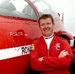 Jez Griggs was finishing his three-year stint with the Red Arrows.
