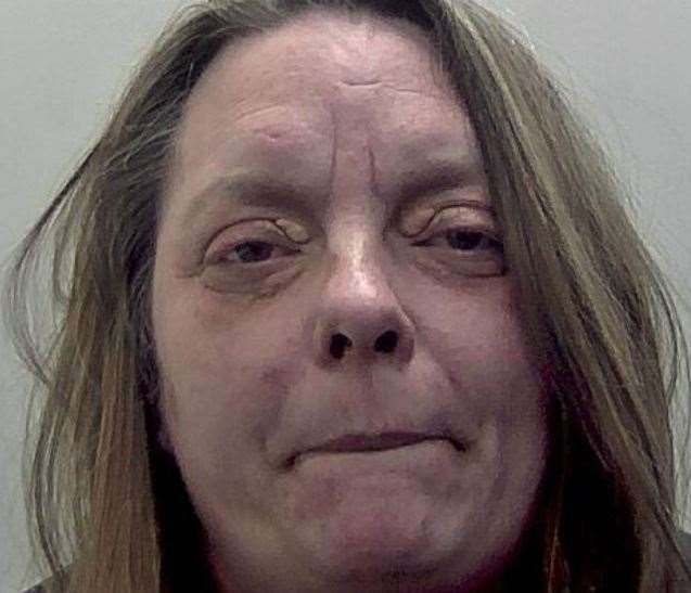 Angela Lawrence, from Ashford, was jailed for a year and nine months. Picture: Kent Police