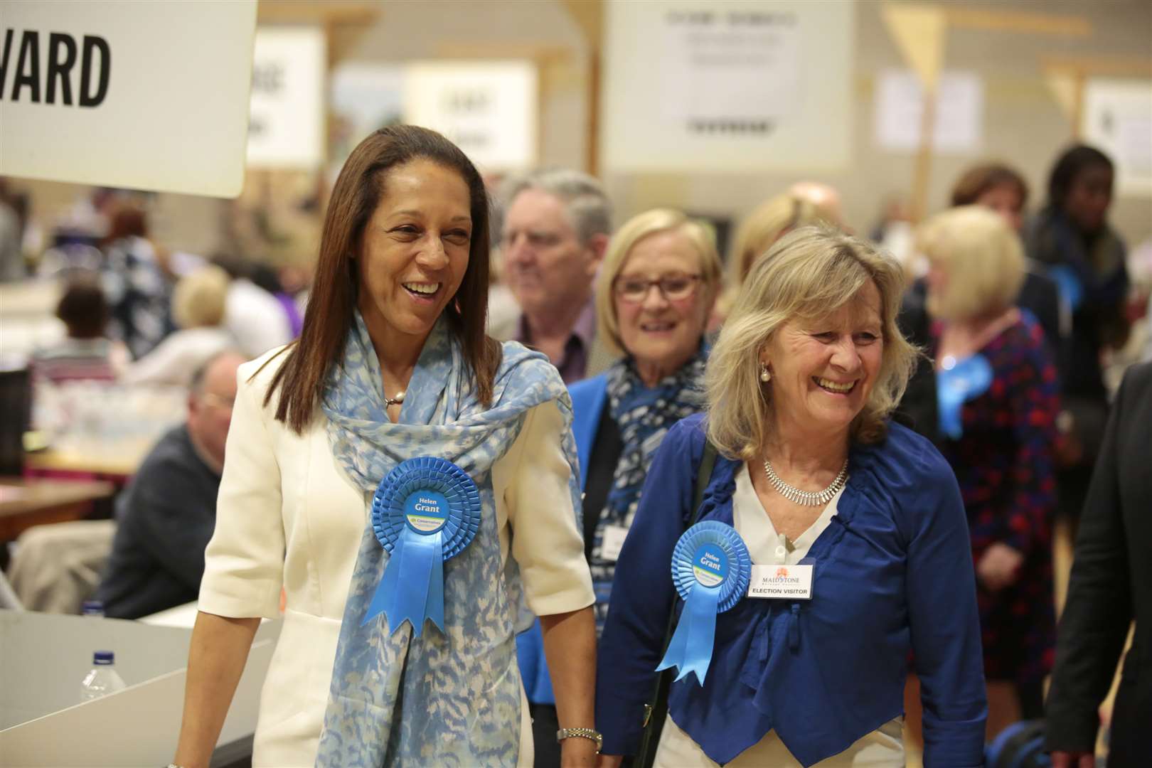 Helen Grant was victorious in Maidstone and the Weald, where the Lib Dems had targeted their Kent campaign