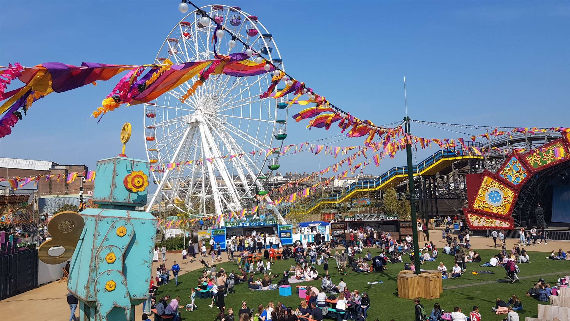 The park celebrated its best opening weekend in April this year