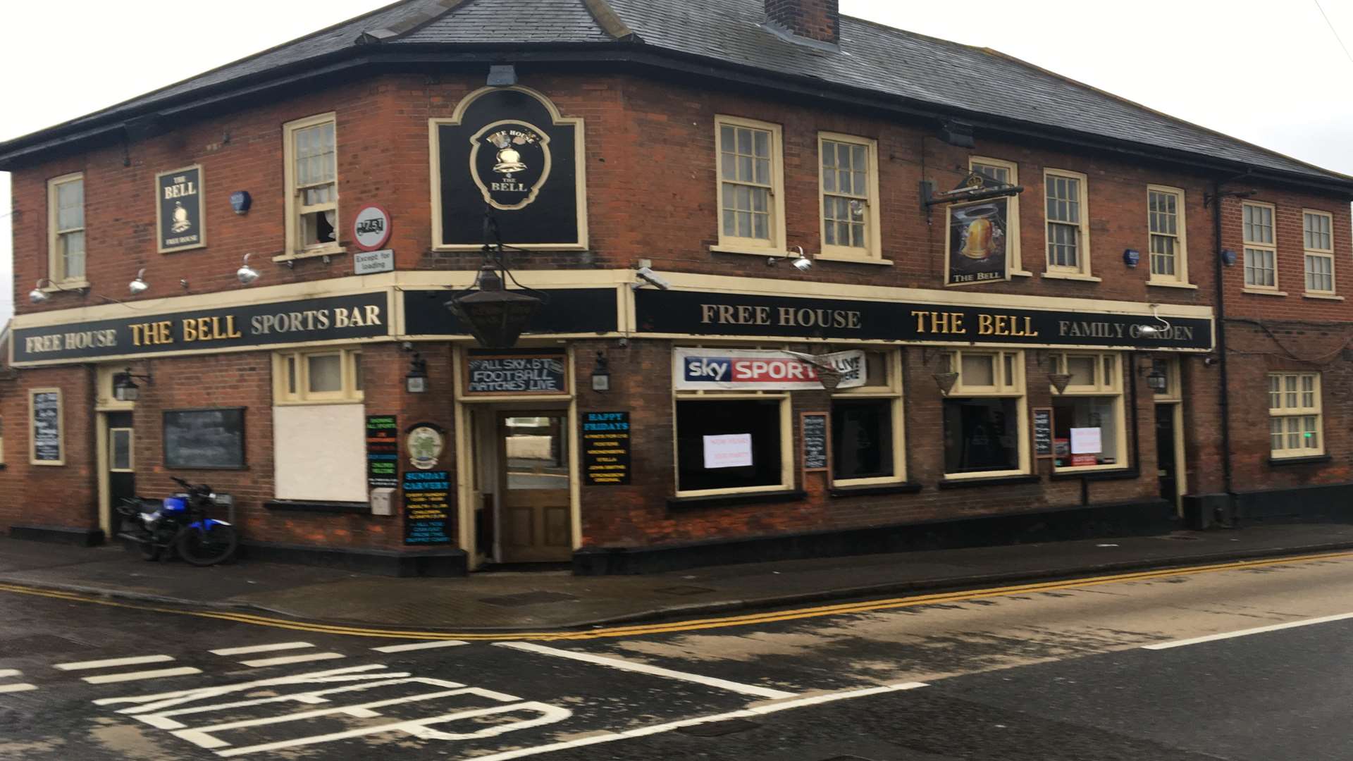 Pub boss Paul Traynier was attacked in the Bell, Frindsbury Road, Strood, on Saturday night