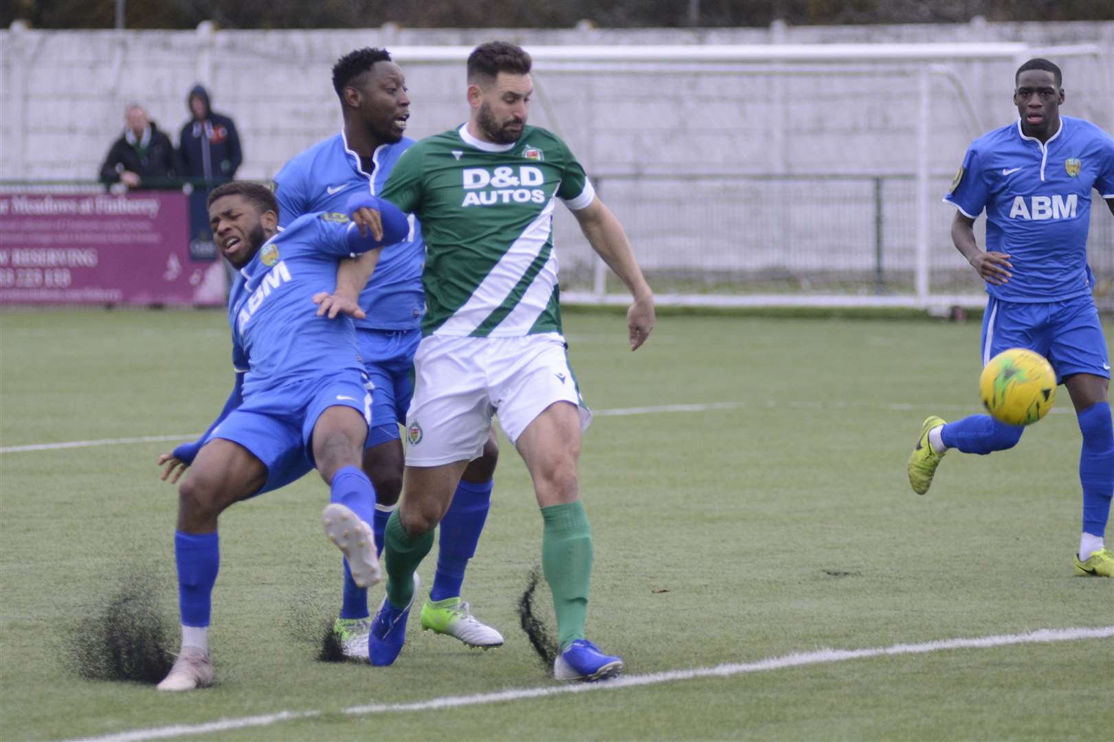 Jay May is back with Ashford United Picture: Paul Amos