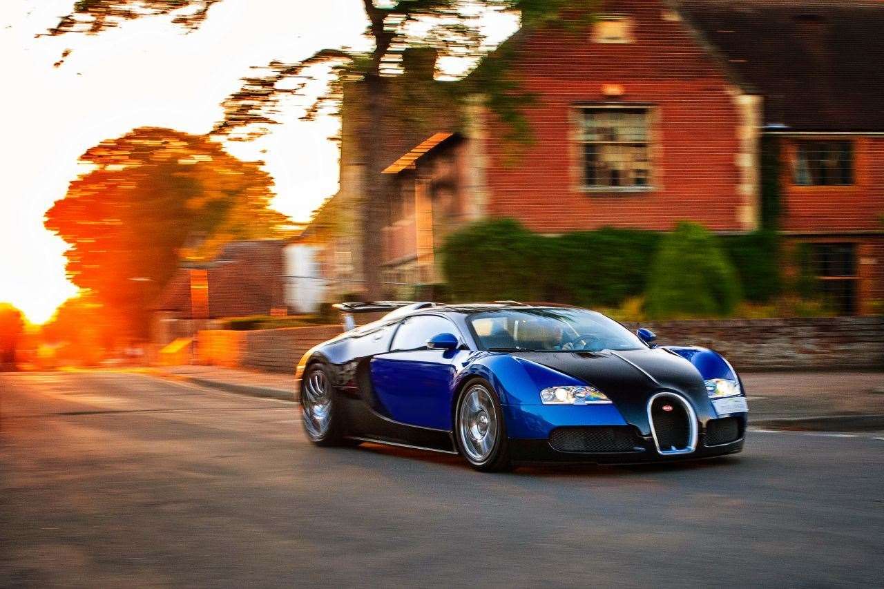 The Bugatti Veyron. Picture: Furlonger Specialist Cars