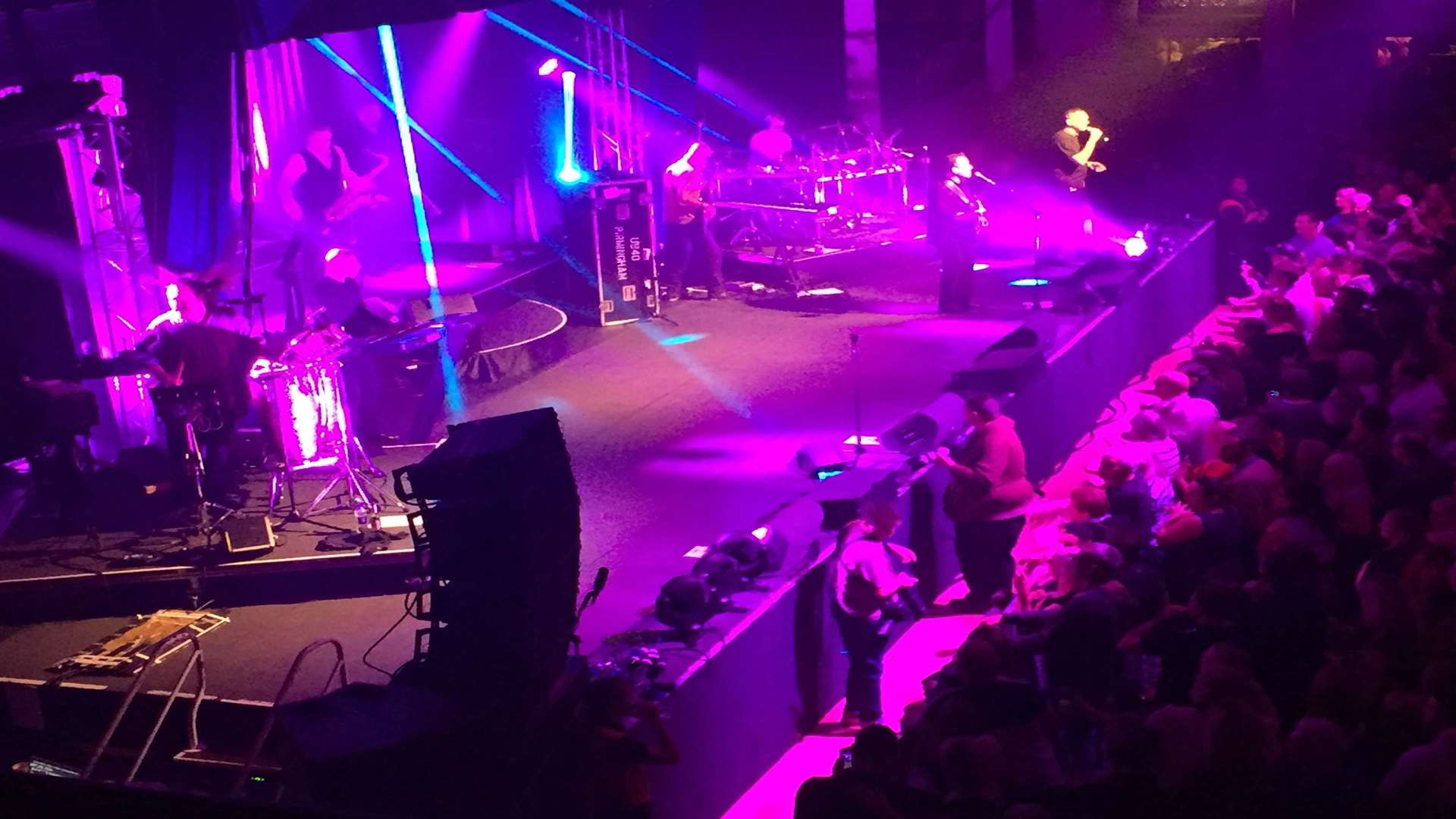UB40 had fans chanting 'we want more' after a brief break in the middle of the show