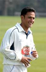 Yasir Arafat bowled well at the death for Kent