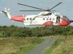 The Dover Coastguard helicopter