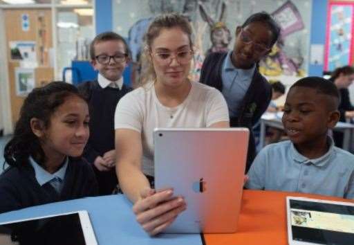 Woodland Academy Trust has been named an Apple regional training centre for Kent and Bexley. Photo: Woodland Academy Trust.