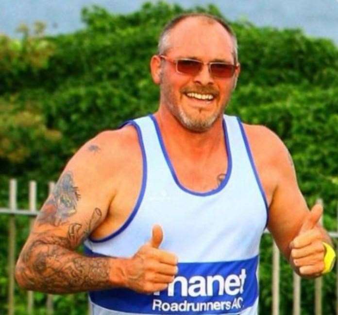 Richard Stirk, from Margate, has died aged 45. Picture: Thanet Roadrunners
