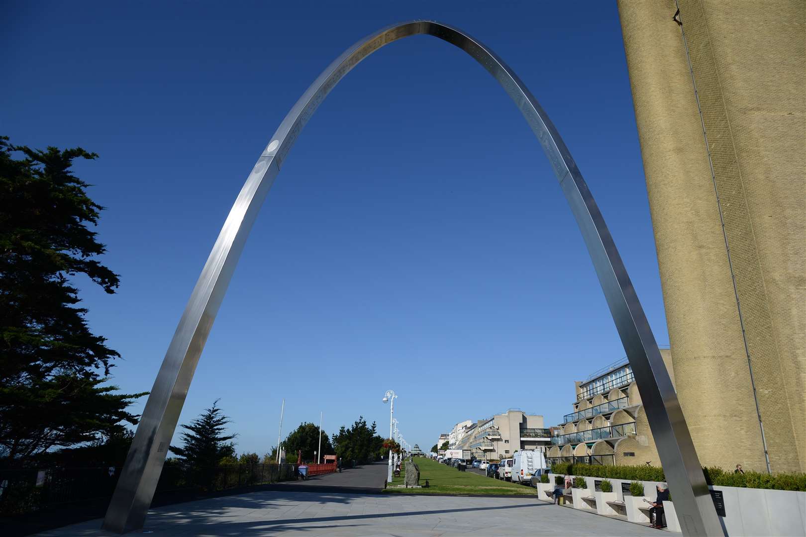 The Memorial Arch in Folkestone