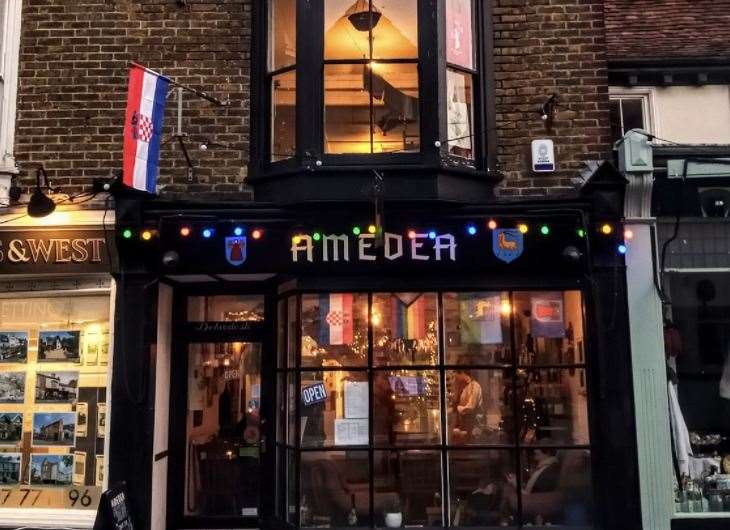The Amedea Croatian bar on Oxford Street