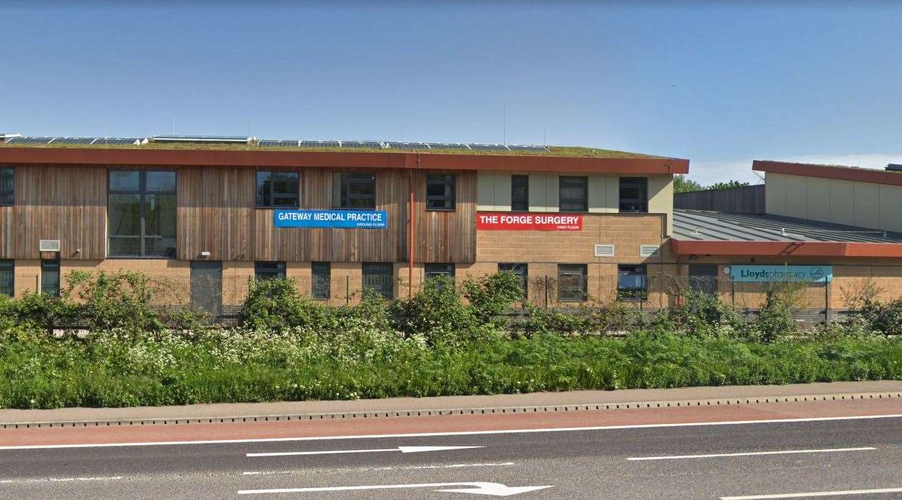 Police and paramedics were called to a medical incident at the Springhead Health centre in Northfleet. Picture: Google