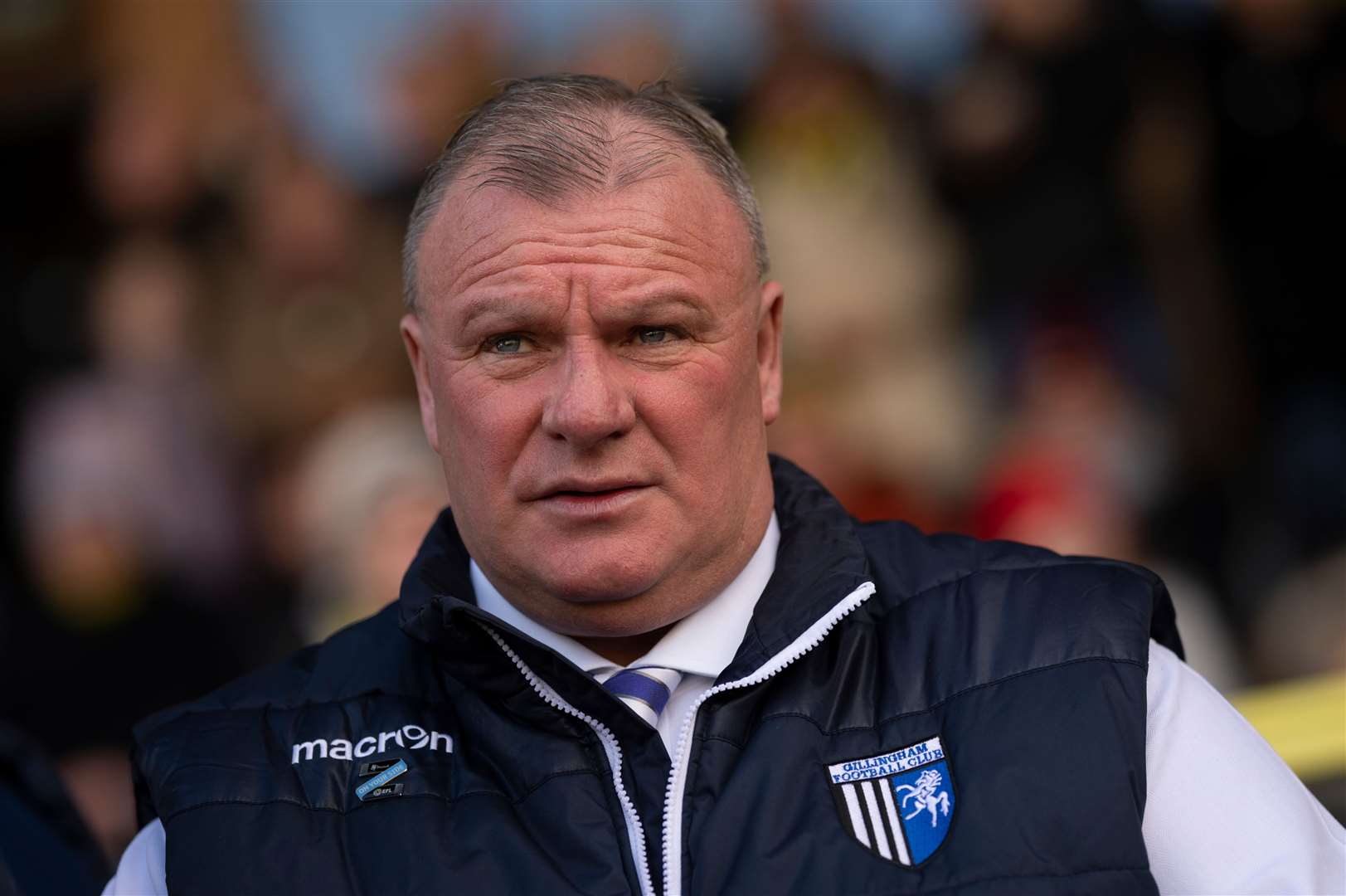 Gillingham manager Steve Evans was back at Rotherham on Tuesday night but watched his side well beaten