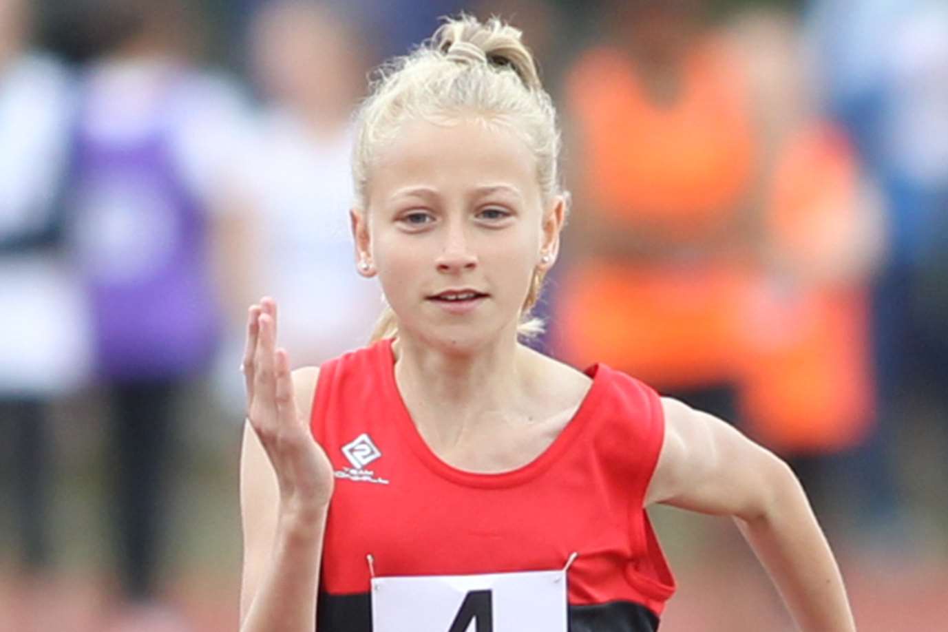 Lucy Maunders was a winner in the high jump for Medway and Maidstone in the UK Youth Development League Picture: John Westhrop