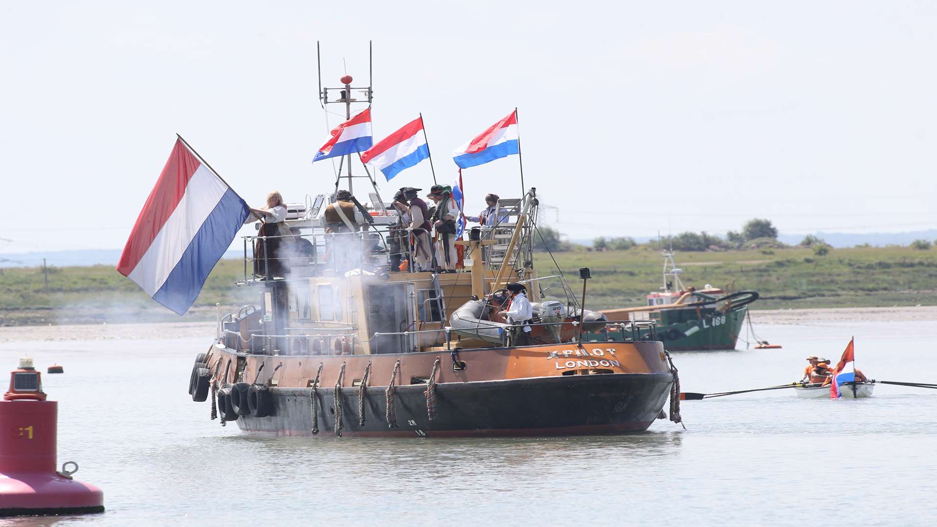 Avast! The Sheppey Pirates as Dutch sailors attack Queenborough