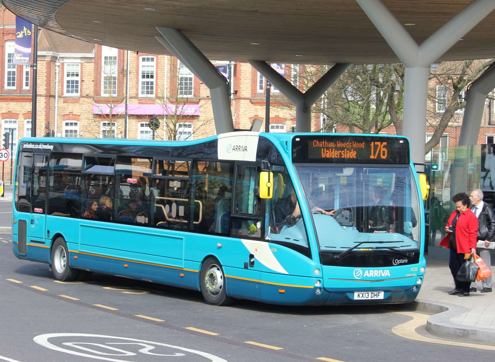 Arriva at Chatham bus station