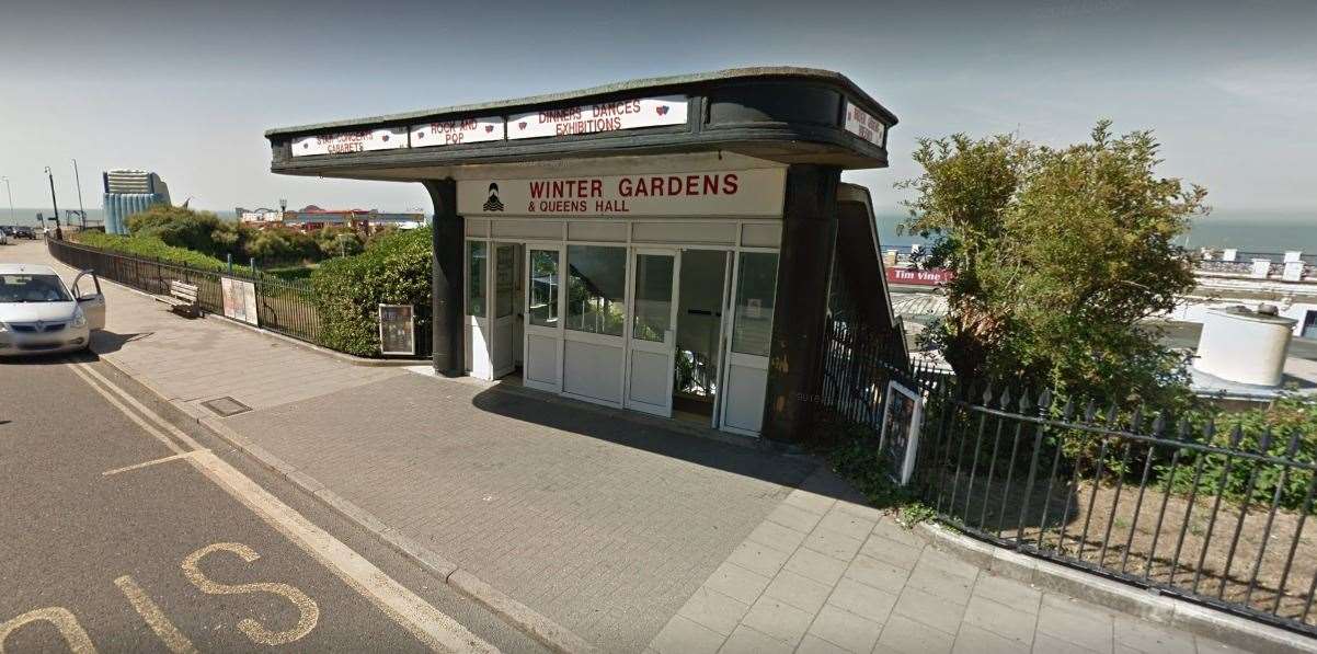 A suspected assault took place at the Winter Gardens in Margate last night. Picture: Google (14053137)