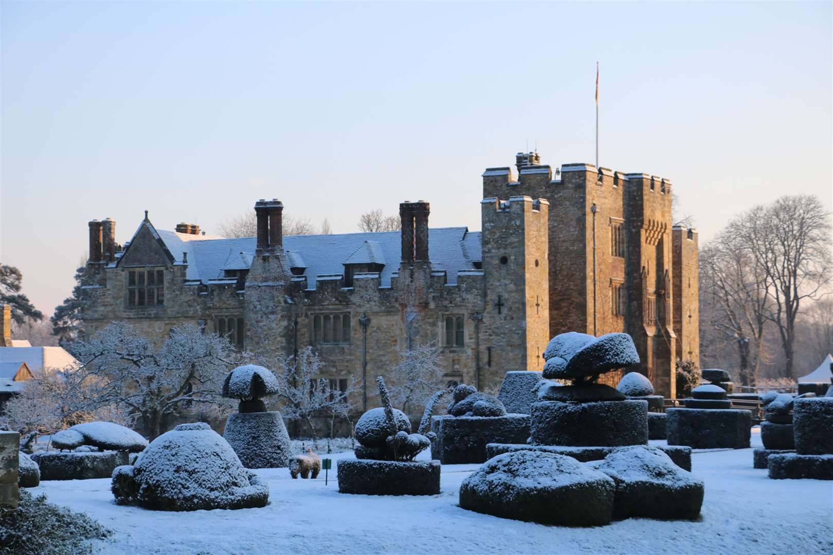 Hever Castle at it's stunning best earlier this month