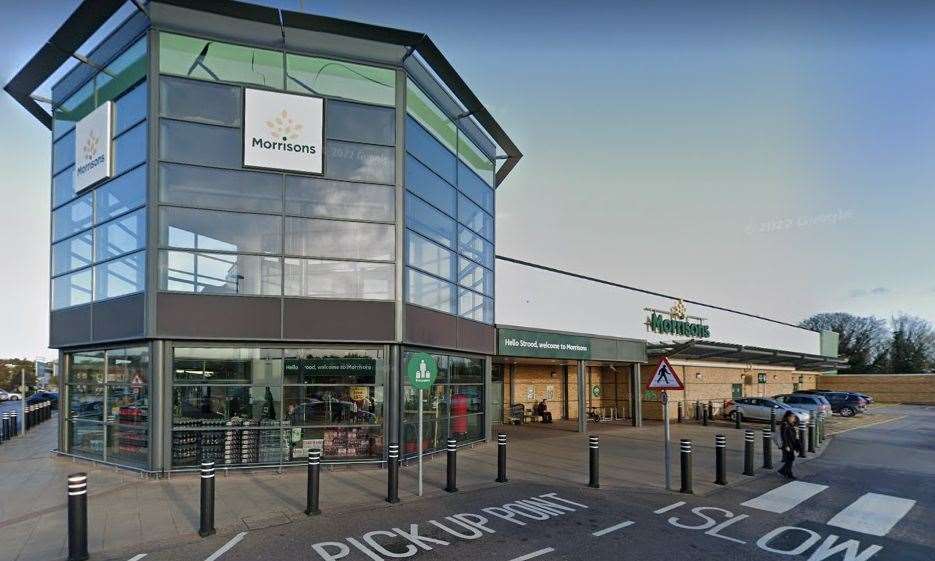 One of the attacks happened inside the disabled toilets at Morrisons supermarket in Strood. Picture: Google