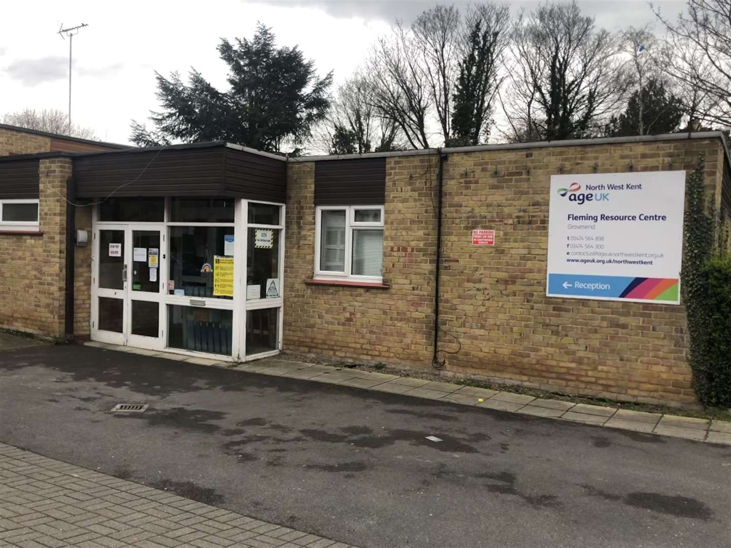 The services run by Age UK North West Kent were under threat of closure