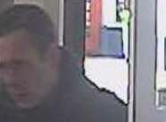 Man police want to speak to about bank robbery