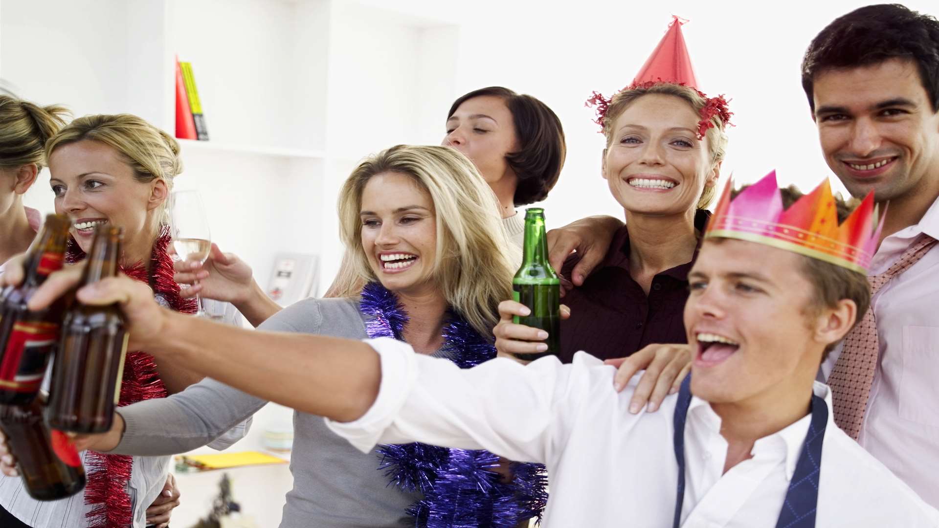 Doctors are encouraging Christmas party-goers to go easy on the booze this week. Picture: Thinkstock.