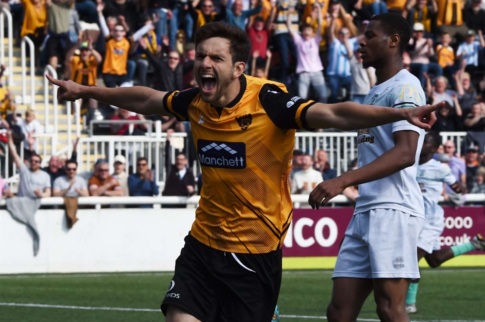 Hady Ghandour has signed a permanent deal with Maidstone Picture: Steve Terrell