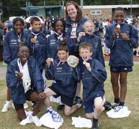 Athletics event winners St Mary's pd1444626