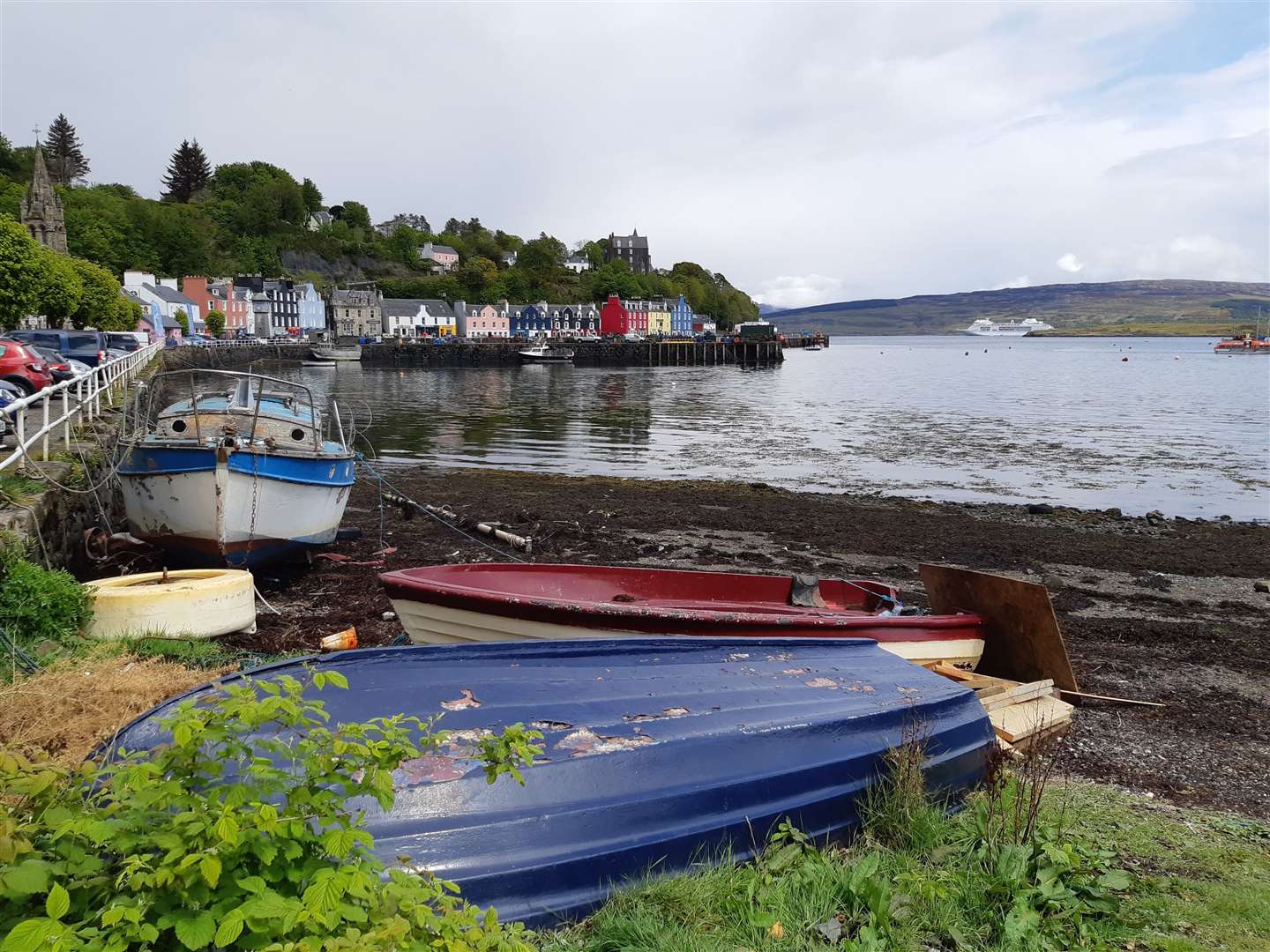 Tobermory, on the Isle of Mull, is picturesque with its colourful buildings (12429369)