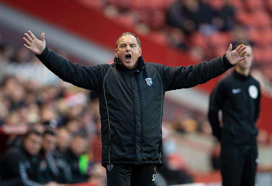 Gills manager Steve Lovell at The Valley Picture: Ady Kerry (6191815)