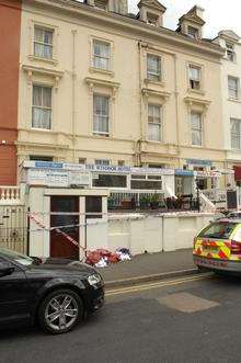 Fire at the Windsor Hotel