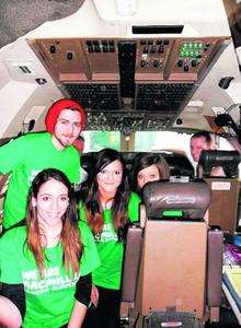 Students who took part in charity Escape and Evade