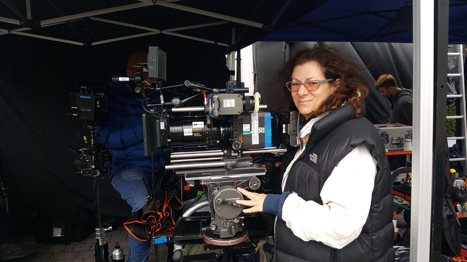 Tania's day job is as a director of photography in the film industry