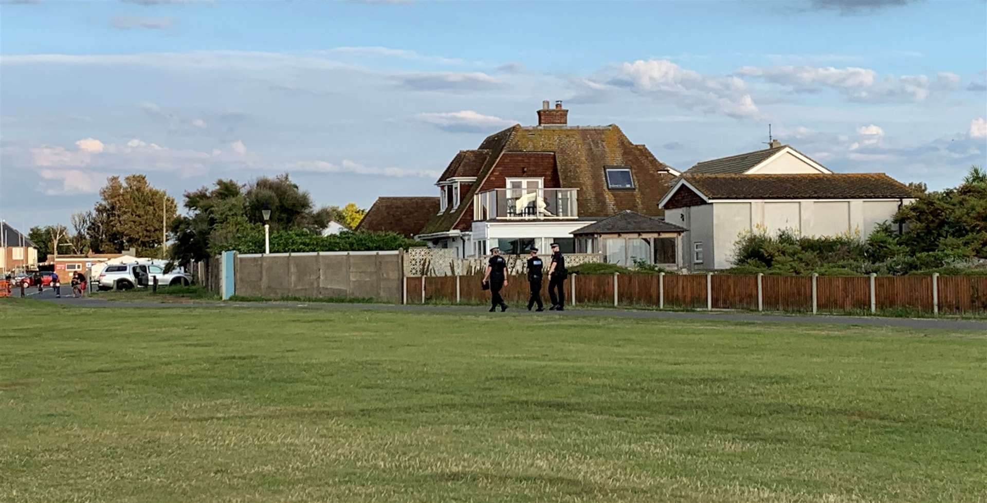 Police spotted in Minnis Bay on, near where Claire Knights went missing