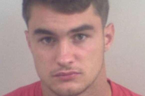 Johnny Jacob Brazil, 19, of Barrow Grove, Teynham, was found guilty of grievous bodily harm on a 25-year-old man and common assault on a 28-year-old man