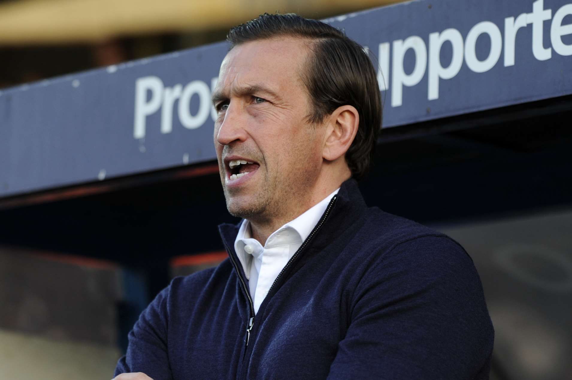 Justin Edinburgh Picture: Barry Goodwin