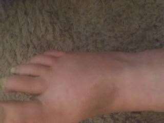 Sandra's foot was also injured