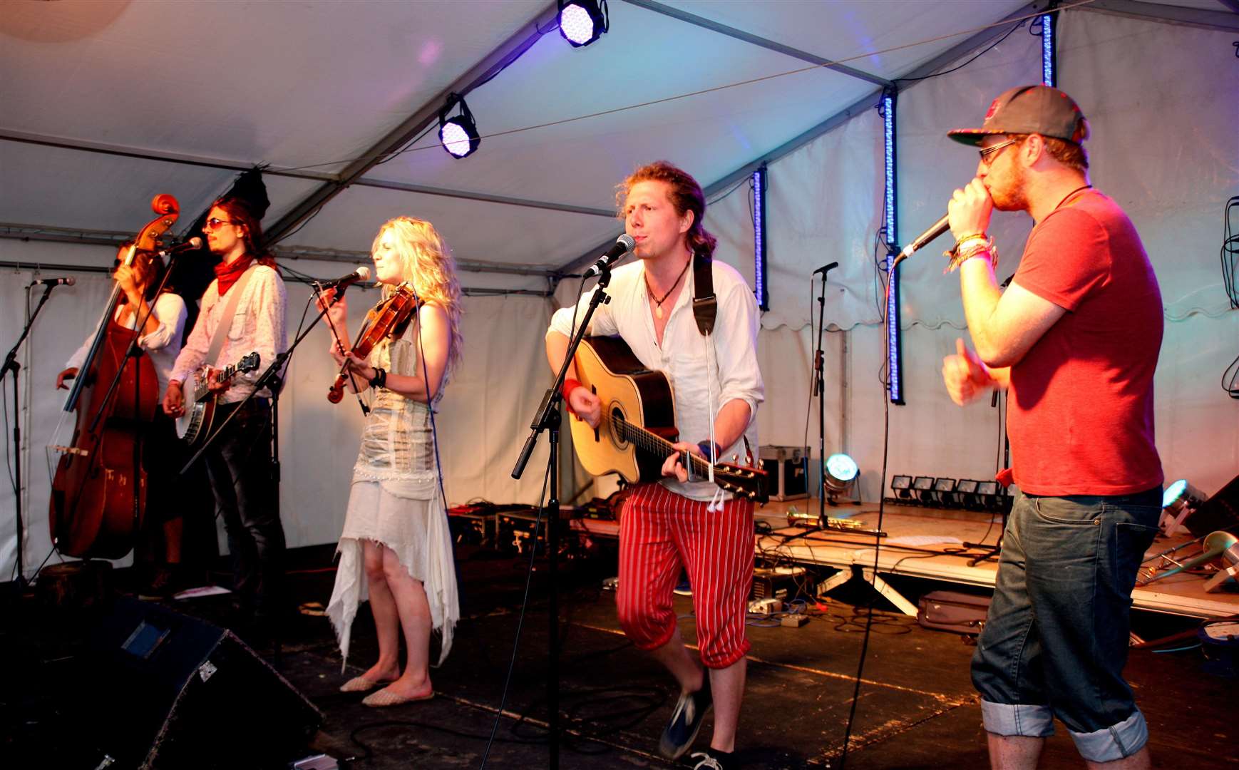 There’s lots of live music at the free festival in Ashford. Picture: Brian Marsh