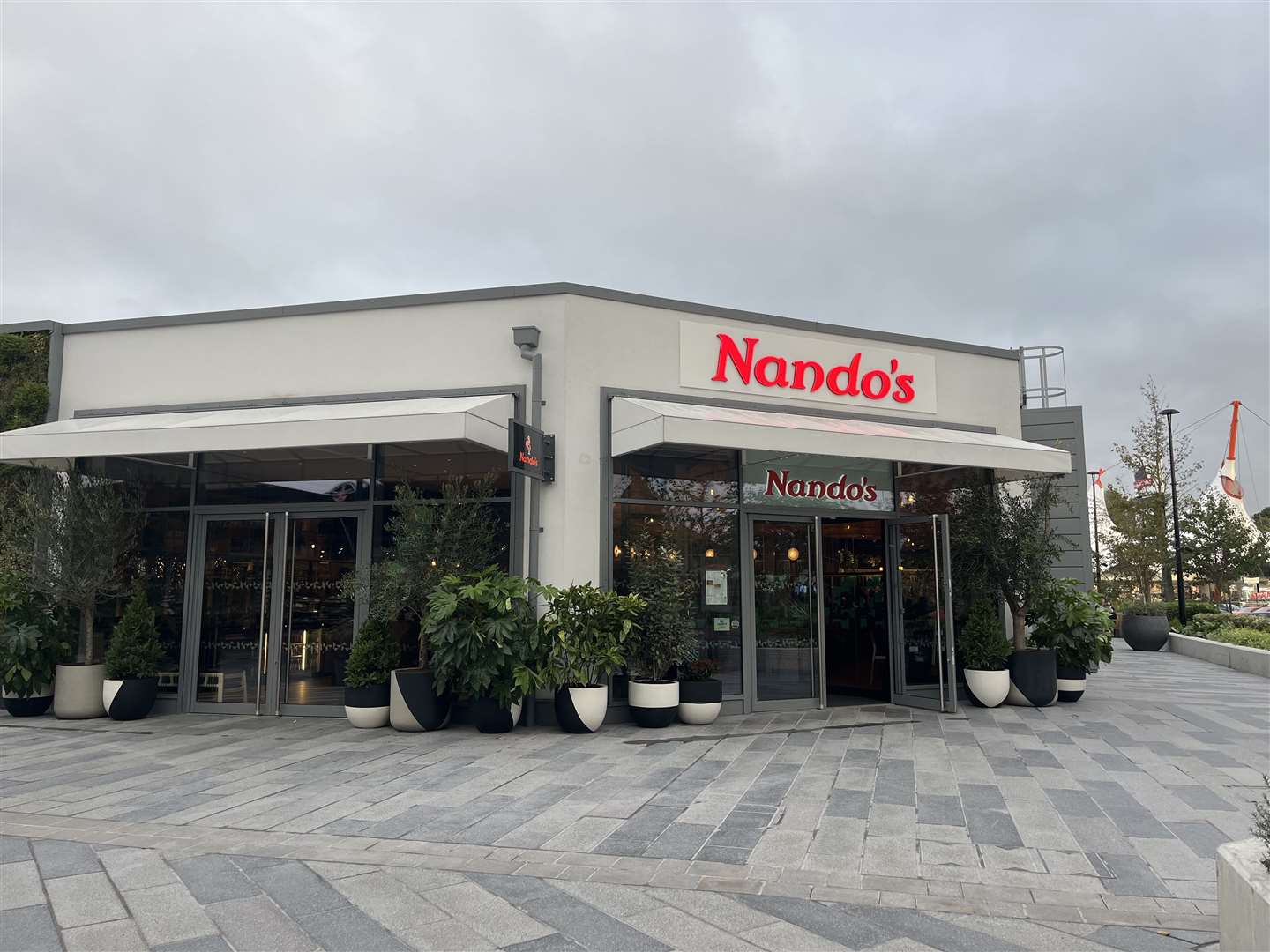 Nando's opened at Ashford Designer Outlet last month