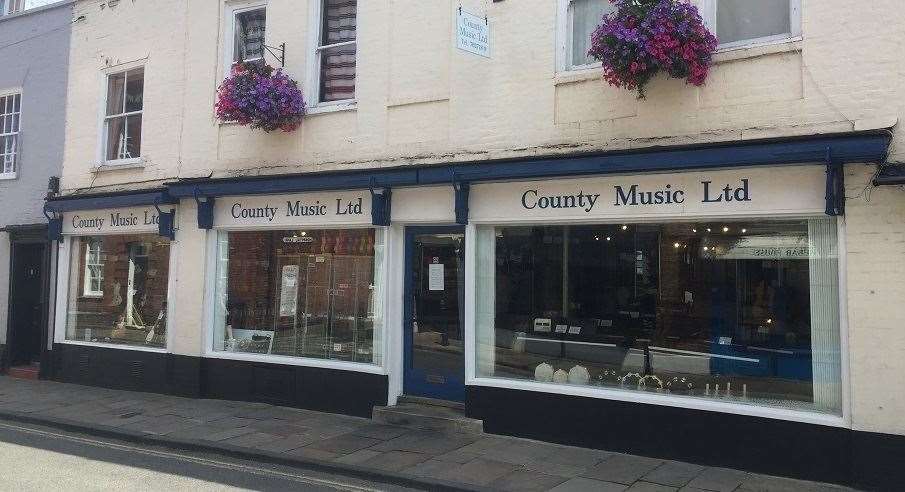 County Music in Canterbury has closed