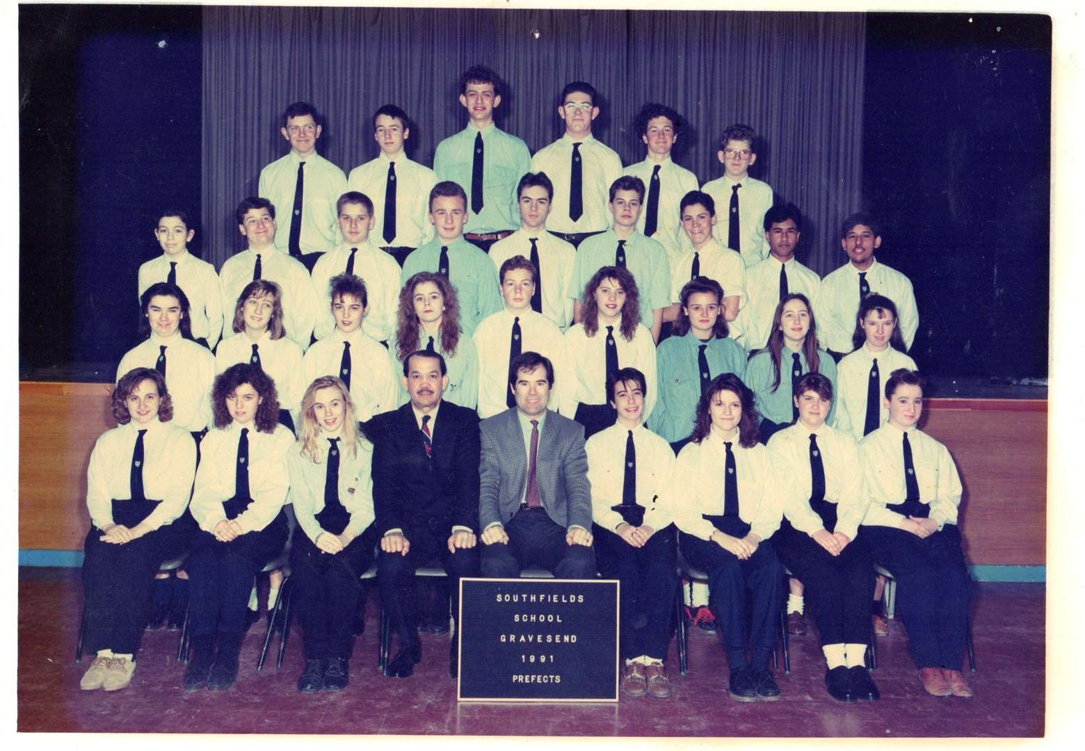 Mr De La Hoyde taught at Southfields School from 1970 to 1974 before returning in 1977. Picture: Chris De La Hoyde