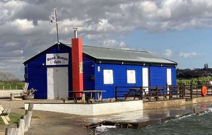 Barton's Point Coastal Park on Sheppey features The Boathouse Cafe. Picture: John Nurden