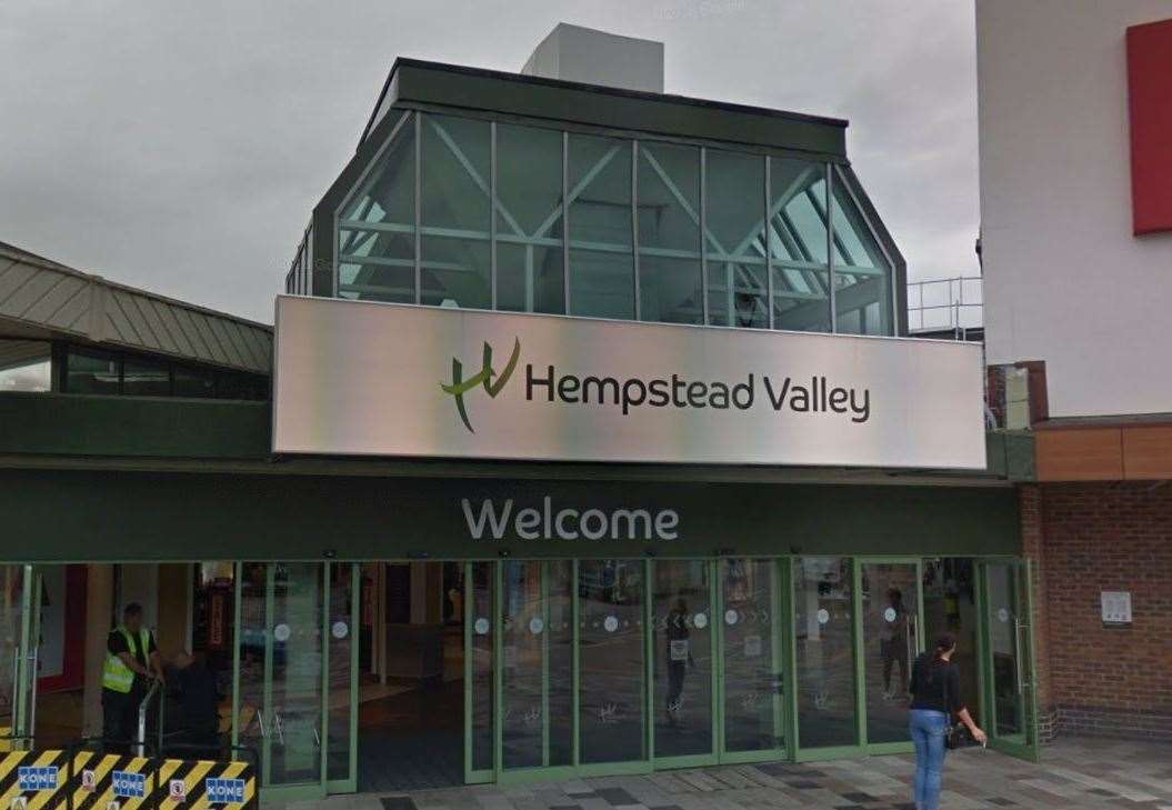 A new Greggs bakery has opened in Hempstead Valley Shopping Centre, Gillingham. Picture: Google Street View