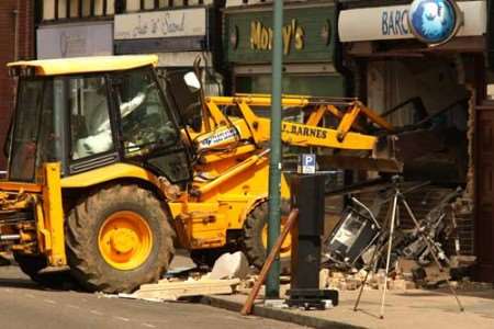 DEVASTATION: The scene in Birchington after the raids earlier this month. Picture: PHIL MEDGETT