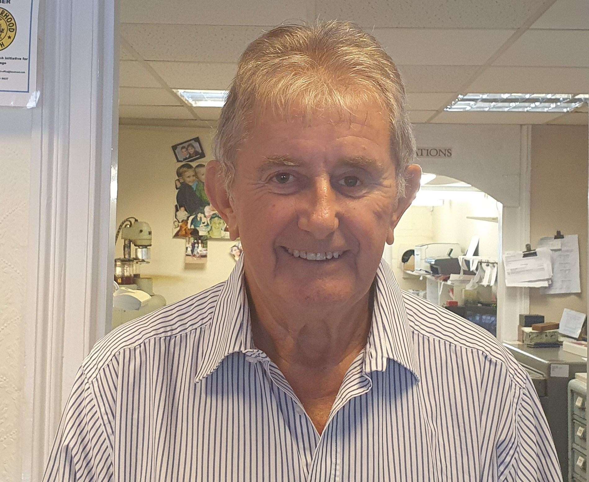 Graham Pilkington owns Pilkington's Jewellers on the High Street and says Bexley is a Kent village