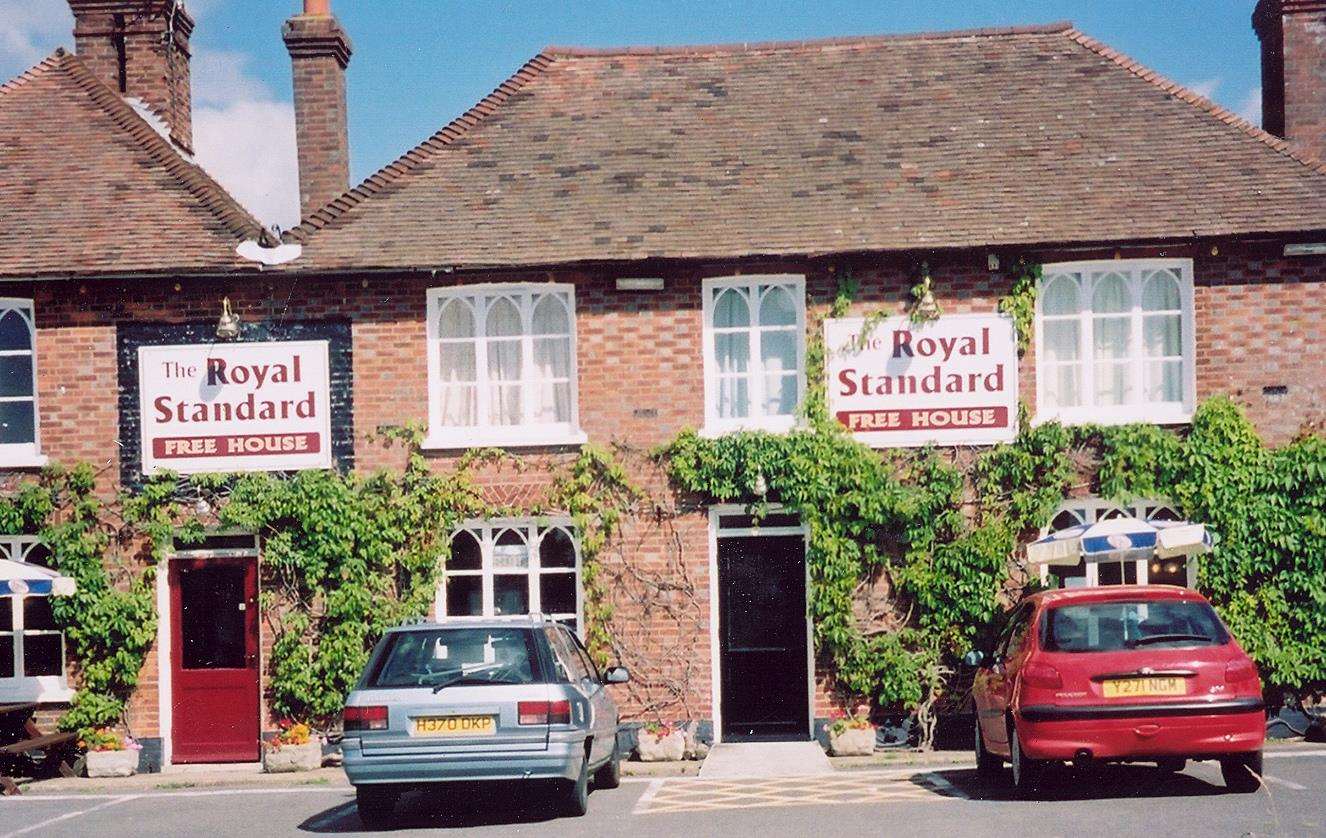 How The Royal Standard pub in Bethersden once looked
