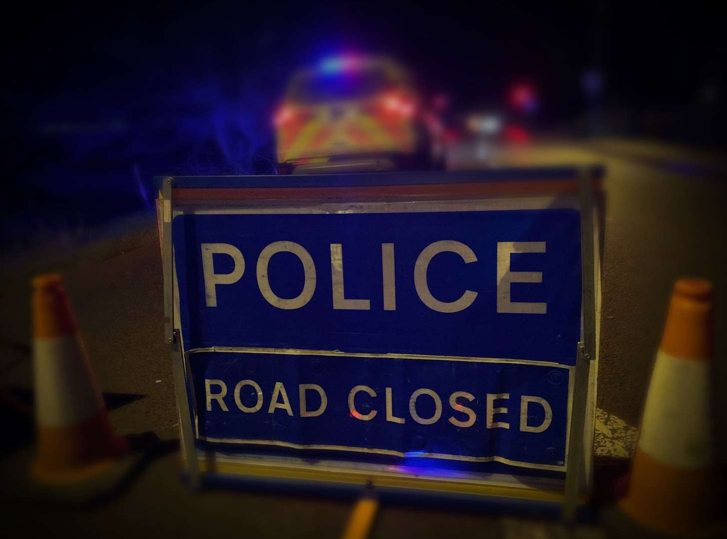Part of the M20 is closed due to a three-vehicle accident