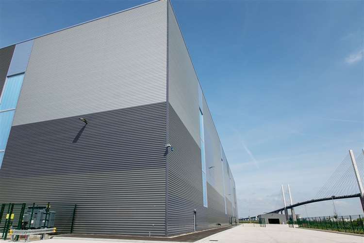 The new Ikea distribution centre in Dartford