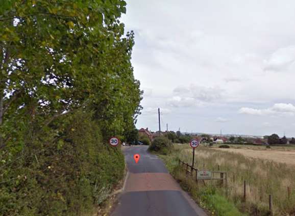 School Lane, Iwade: Image Google Street View