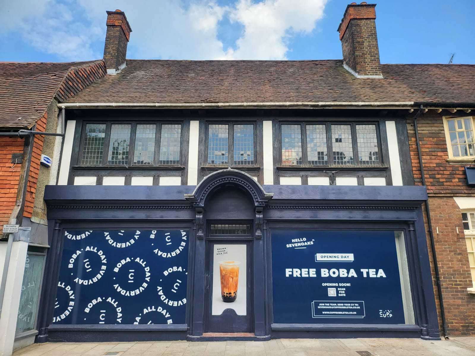 CUPP Bubble Tea will be opening in London Road, Sevenoaks. Picture: CUPP Bubble Tea